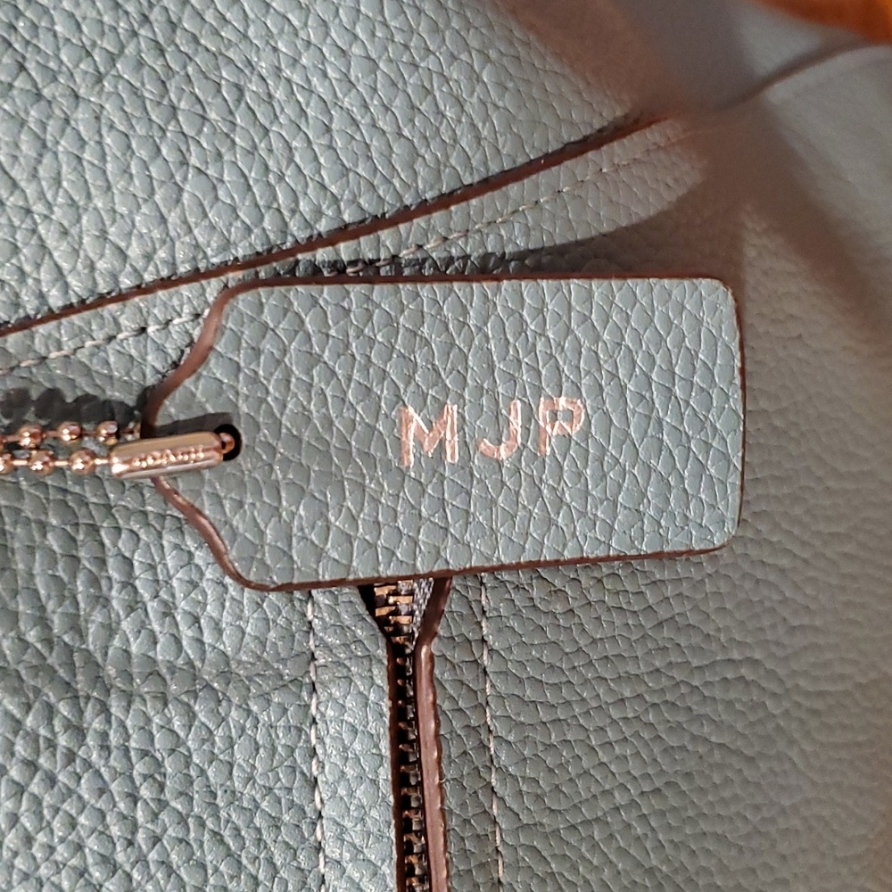 Coach Robin's egg blue Prairie handbag - Picture 14 of 14